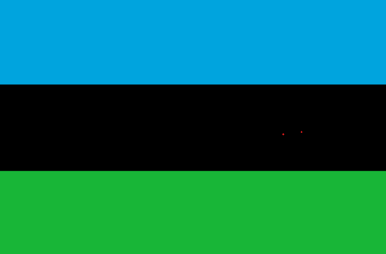 Le drapeau de la Tanzanie ou l'étendard de la paix