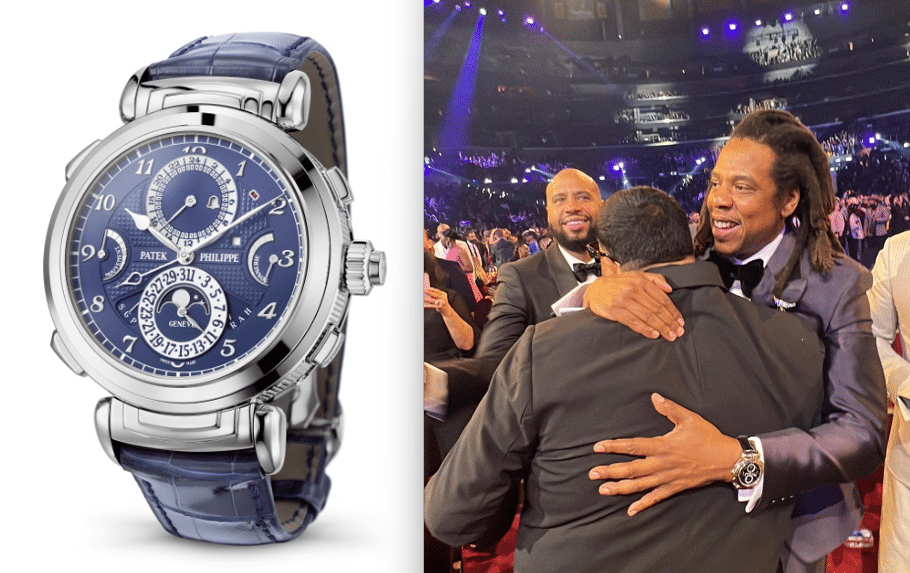 Lors des Grammys, de nombreuses stars telles que Jay-Z et Pharell Williams ont l'habitude de monter leur gout pour les montres de luxe.