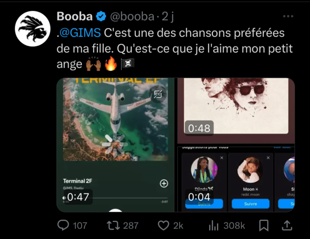Le rappeur Gims accusé de plagiat