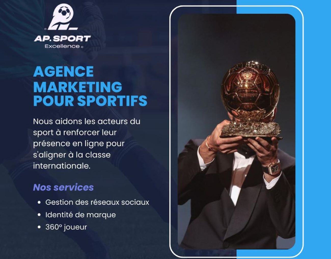 Bill Andrew Palla, l’architecte de l’innovation : Comment AP Sport Excellence compte booster la visibilité des sportifs africains Bill Andrew Palla, l’architecte de l’innovation : Comment AP Sport Excellence compte booster la visibilité des sportifs africains